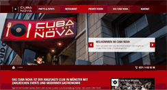 Desktop Screenshot of cubanova.de