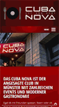 Mobile Screenshot of cubanova.de